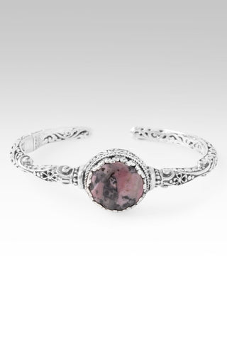 Love One Another Cuff Bracelet™ in Rhodonite - Cuff - only found at SARDA™