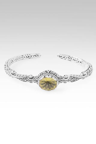 Love One Another Cuff Bracelet™ in Sunflower Citrine - Cuff - only found at SARDA™