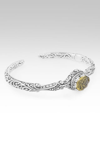 Love One Another Cuff Bracelet™ in Sunflower Citrine - Cuff - only found at SARDA™