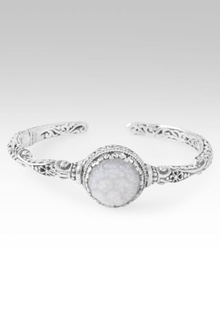 Love One Another Cuff Bracelet™ in White Mother of Pearl - Cuff - only found at SARDA™