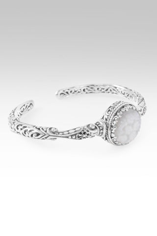 Love One Another Cuff Bracelet™ in White Mother of Pearl - Cuff - only found at SARDA™