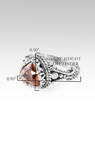 Love One Another Ring II™ in Madeira Citrine - Dinner - only found at SARDA™
