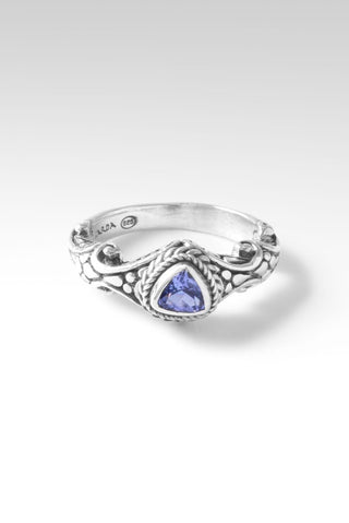 Love One Another Ring II™ in Tanzanite - Stackable - SARDA™