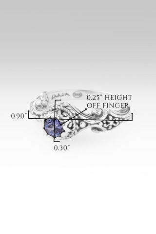 Love One Another Ring III™ in Tanzanite - Stackable - only found at SARDA™