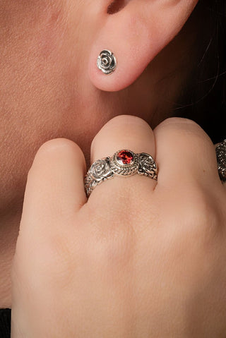 Love Planted a Rose Earrings™ in Roses - Stud - only found at SARDA™