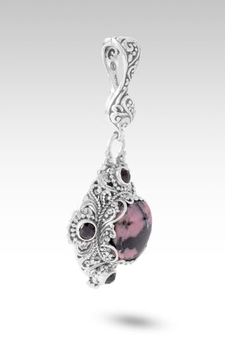 Love Restores Broken Pendant™ in Rhodonite & Black Spinel - Multi Stone - only found at SARDA™