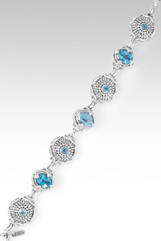 Love Singin' UR Praises Bracelet™ in Arctic Blue Topaz & Swiss Blue Topaz - Multi Stone - only found at SARDA™