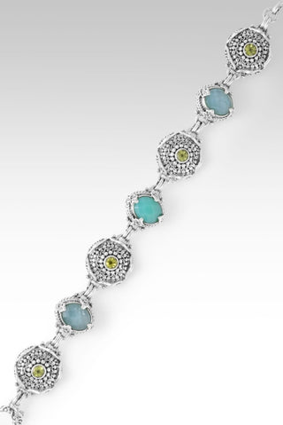 Love Singin' UR Praises Bracelet™ in Chrysoprase, Sea Green Chalcedony Mother of Pearl Quartz & Peridot - Multi Stone - only found at SARDA™