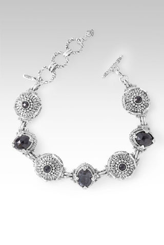 Love Singin' UR Praises Bracelet™ in Heather Grey™ Mystic Quartz & Black Spinel - Multi Stone - only found at SARDA™