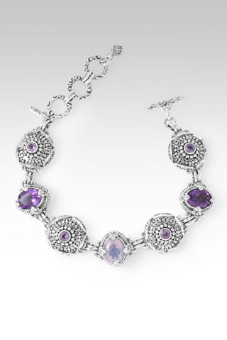 Love Singin' UR Praises Bracelet™ in Lavender Moon Quartz, Amethyst & Rose De France Amethyst - Multi Stone - only found at SARDA™