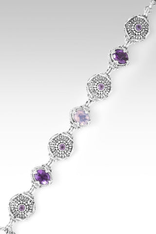 Love Singin' UR Praises Bracelet™ in Lavender Moon Quartz, Amethyst & Rose De France Amethyst - Multi Stone - only found at SARDA™