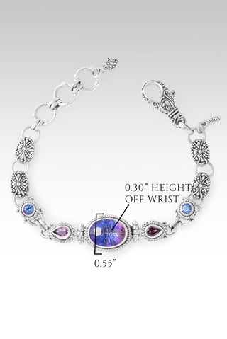 Love To Eternity Bracelet™ in Moonlight™ Mystic Quartz. Talkative™ Mystic Topaz & Sheer Luck™ Mystic Topaz - Multi Stone - only found at SARDA™