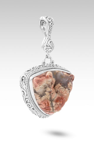 Loved with Devotion Pendant™ in Brecciated Jasper - Single Stone - only found at SARDA™