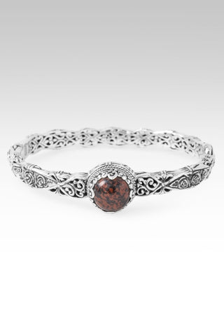 Love's Master Plan Bangle Bracelet™ in Coffee Obsidian - Bangle - only found at SARDA™