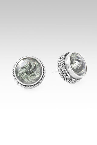 Love's Master Plan Stud Earrings™ in Prasiolite - Stud - only found at SARDA™