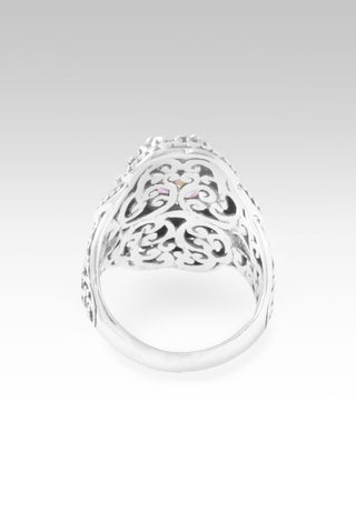 Loving Grace Ring™ in British Tearose™ Mystic Quartz - Dinner - only found at SARDA™