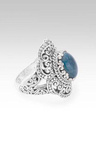 Loving Grace Ring™ in Cat's Eye Neon Apatite - Dinner - only found at SARDA™