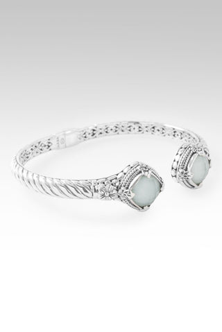 Made A Way Tip-To-Tip Bracelet™ in Mint Chrysoprase & Quartz - Tip-to-Tip - only found at SARDA™