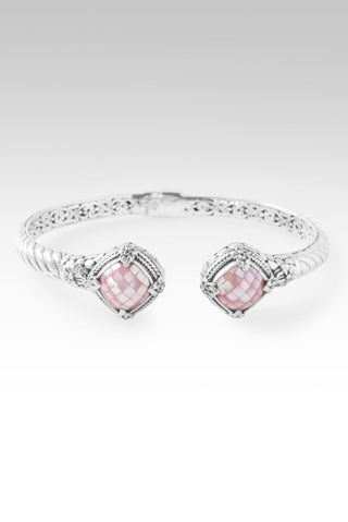 Made A Way Tip-To-Tip Bracelet™ in Pink Mother of Pearl Mosaic - Tip-to-Tip - only found at SARDA™