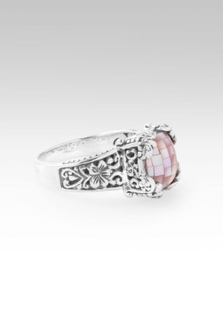 Made For More Ring™ in Pink Mother of Pearl Mosaic - Dinner - only found at SARDA™