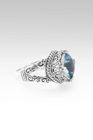 Made For These Days Ring™ Arctic Blue Topaz - Split Shank - only found at SARDA™