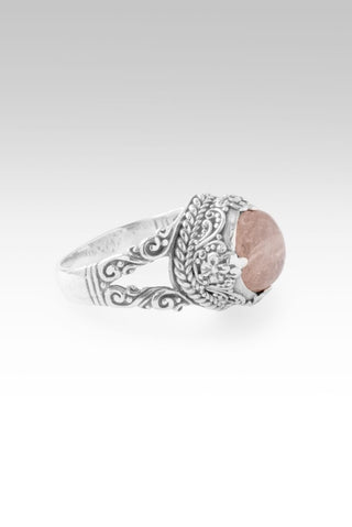Made For These Days Ring™ in Cor-De-Rosa Morganite - Split Shank - only found at SARDA™