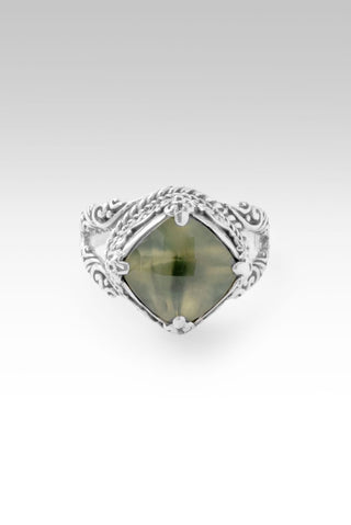 Made For These Days Ring™ in Prehnite - Split Shank - only found at SARDA™