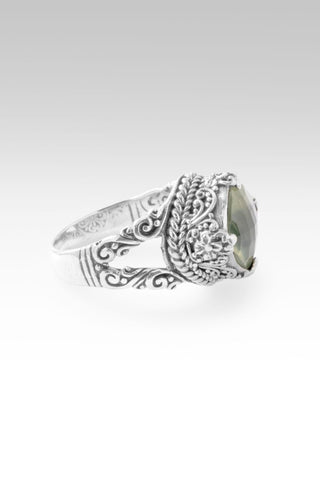 Made For These Days Ring™ in Prehnite - Split Shank - only found at SARDA™