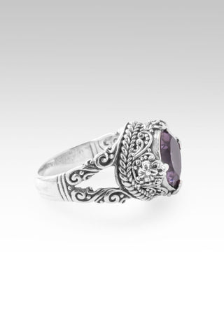 Made For These Days Ring™ in Rose De France Amethyst - Split Shank - only found at SARDA™