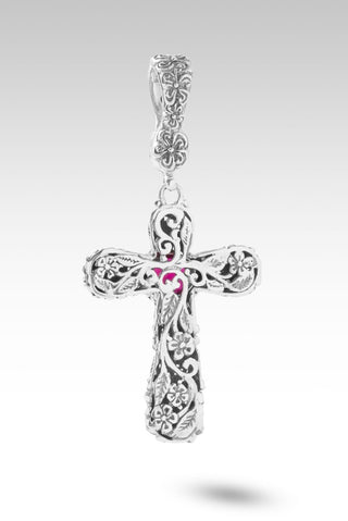 Made in Love Pendant™ in Lab Created Ruby - Single Stone - only found at SARDA™