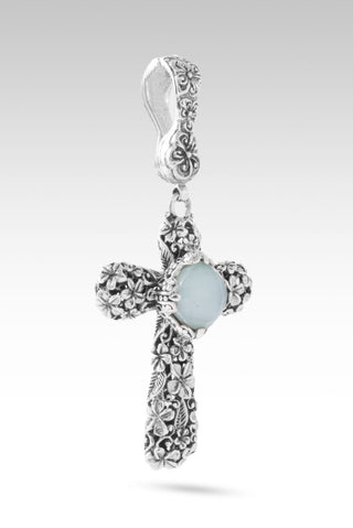 Made in Love Pendant™ in Mint Chrysoprase & Quartz - Single Stone - only found at SARDA™