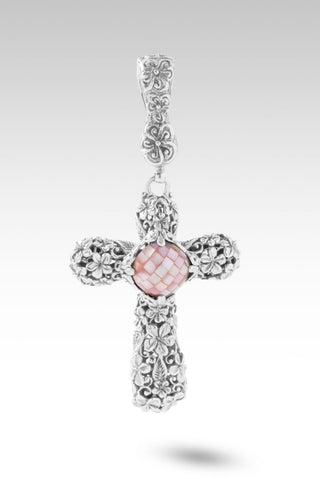 Made in Love Pendant™ in Pink Mother of Pearl Mosaic - Single Stone - only found at SARDA™