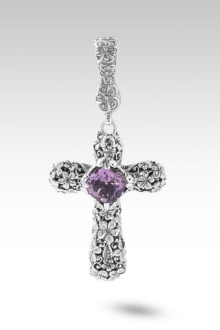 Made in Love Pendant™ in Rose De France Amethyst - Single Stone - only found at SARDA™