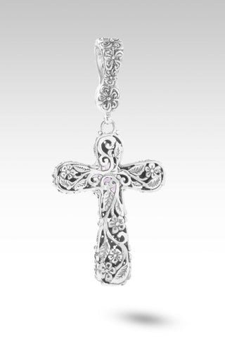 Made in Love Pendant™ in Rose De France Amethyst - Single Stone - only found at SARDA™