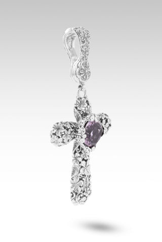 Made in Love Pendant™ in Rose De France Amethyst - Single Stone - only found at SARDA™