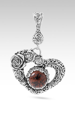 Made to Love Pendant™ in Coffee Obsidian - Single Stone - only found at SARDA™