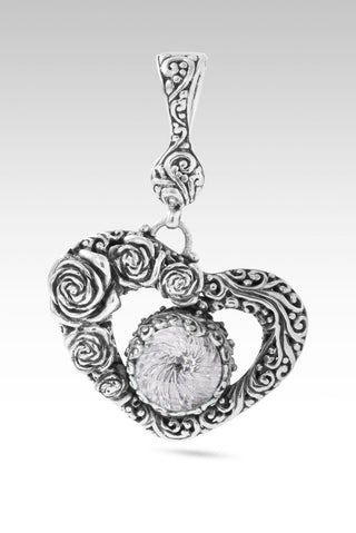 Made to Love Pendant™ in White Quartz - Single Stone - only found at SARDA™