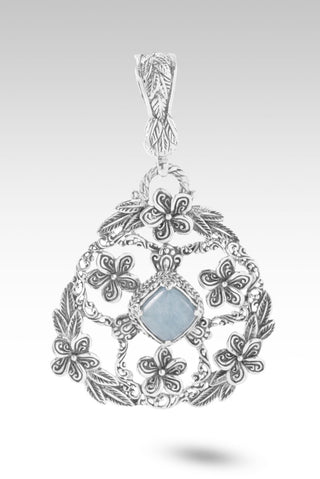 Made Whole Again Pendant™ in Aquamarine - Single Stone - only found at SARDA™