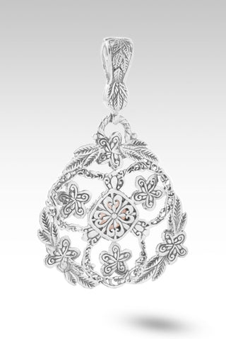 Made Whole Again Pendant™ in Cor-De-Rosa Morganite - Single Stone - only found at SARDA™