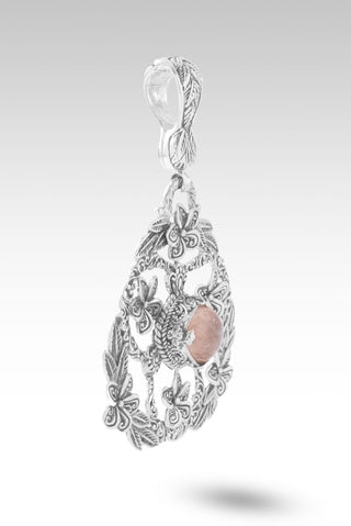Made Whole Again Pendant™ in Cor-De-Rosa Morganite - Single Stone - only found at SARDA™