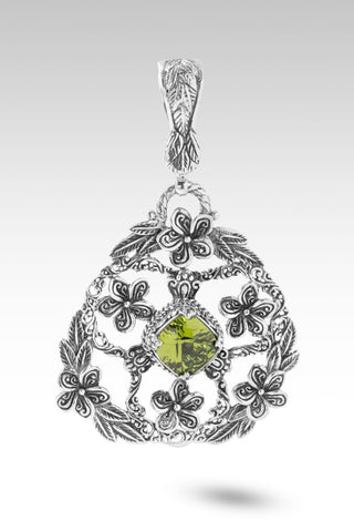 Made Whole Again Pendant™ in Green Apple Glass - Single Stone - only found at SARDA™