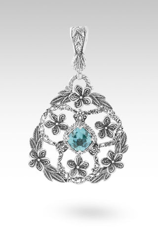 Made Whole Again Pendant™ in Paraiba Lab Created Spinel - Single Stone - only found at SARDA™