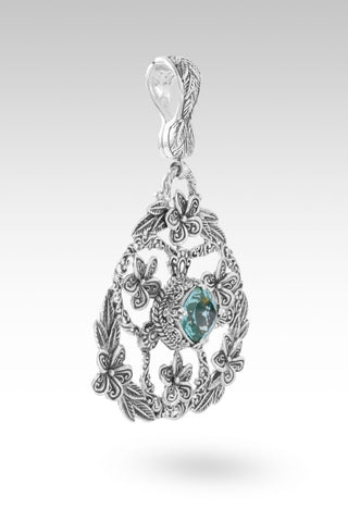Made Whole Again Pendant™ in Paraiba Lab Created Spinel - Single Stone - only found at SARDA™