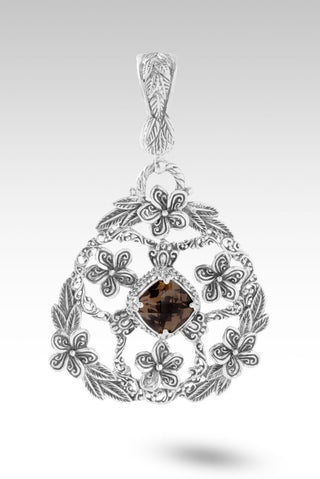 Made Whole Again Pendant™ in Smoky Quartz - Single Stone - only found at SARDA™