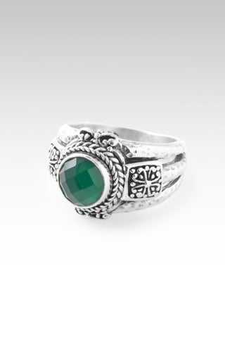 Make Your Light Shine Ring II™ in Green Onyx - Dinner - only found at SARDA™
