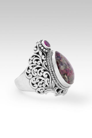 Maker of All Ring™ in Eudialyte & Rhodolite Garnet - Statement - only found at SARDA™