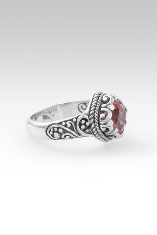 Maker of All Ring™ in Strawberry Quartz - Stackable - only found at SARDA™