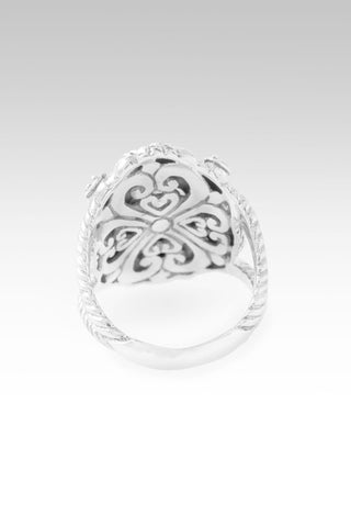 Maker of Heaven Ring II™ in Dendritic Opal - Dinner - only found at SARDA™