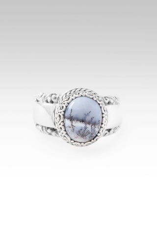 Maker of Heaven Ring™ in Dendritic Opal - Dinner - only found at SARDA™