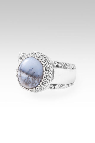 Maker of Heaven Ring™ in Dendritic Opal - Dinner - only found at SARDA™